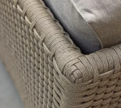 Cane-line Outdoor Lounge Furniture|Garden Sofas & Garden Benches*Diamond sofa 3-seater soft rope, Natté taupe Beige