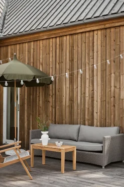 Cane-line Outdoor Lounge Furniture|Garden Sofas & Garden Benches*Diamond sofa 3-seater soft rope, Natté taupe Beige
