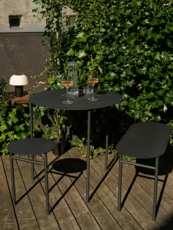 Zone Denmark Balcony Furniture|Table For Outdoor Use*Disc table Ø70 cm, Black