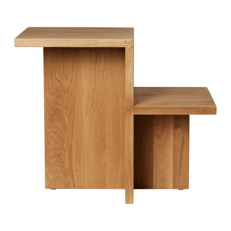 Ferm Living Side Tables*Distinct side table 59,5x35x50 cm, Natural oak Beige