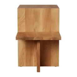 Ferm Living Side Tables*Distinct side table 59,5x35x50 cm, Natural oak Beige