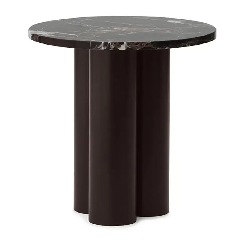 Normann Copenhagen Side Tables*Dit side table Ø40 cm, Rosso Levanto- Brown