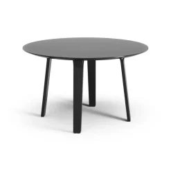 Swedese Dining Tables*Divido table Ø120 cm, Ash glazed Black