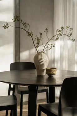 Swedese Dining Tables*Divido table Ø120 cm, Ash glazed Black