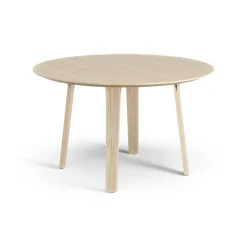 Swedese Dining Tables*Divido table Ø120 cm, Ash laquered Beige