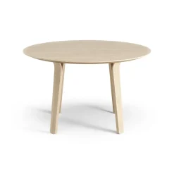 Swedese Dining Tables*Divido table Ø120 cm, Ash laquered Beige