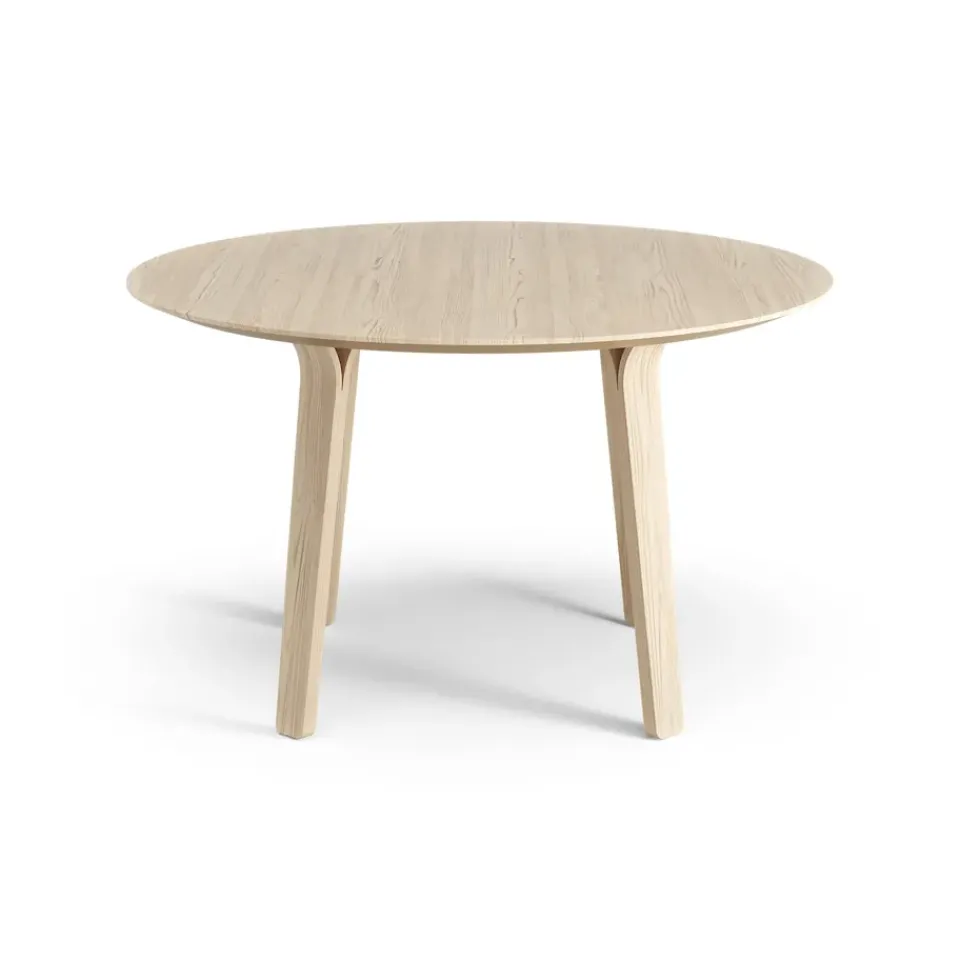 Swedese Dining Tables*Divido table Ø120 cm, Ash laquered Beige