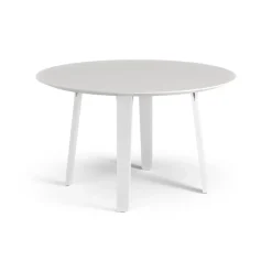 Swedese Dining Tables*Divido table Ø120 cm, Ash glazed White