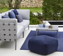 Cane-line Seating*Divine pouf, Midnight Blue