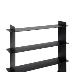 Andersen Furniture Shelves & Shelving Systems*Division wall shelf, steel, 45x45x10 cm Black