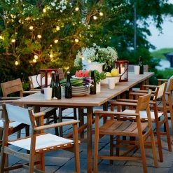Skargaarden Seating*Djurö armchair, Teak Brown