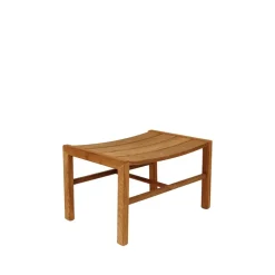 Skargaarden Seating*Djurö foot stool, Teak Brown