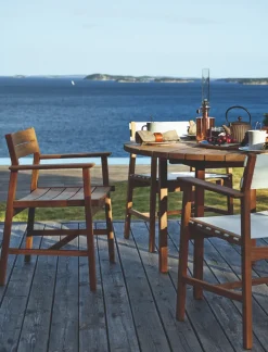 Skargaarden Outdoor Lounge Furniture*Djurö lounge chair, Teak Brown