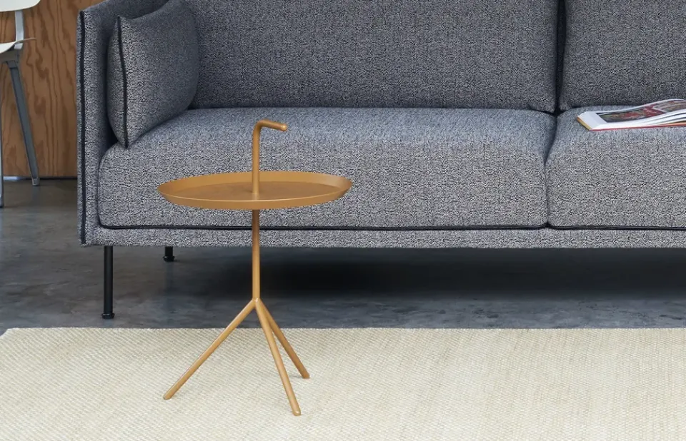 HAY Side Tables*DLM side table Ø38 cm, Toffee Brown
