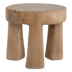 URBAN NATURE CULTURE Stools*Donna stool Ø27x25 cm, Natural Brown