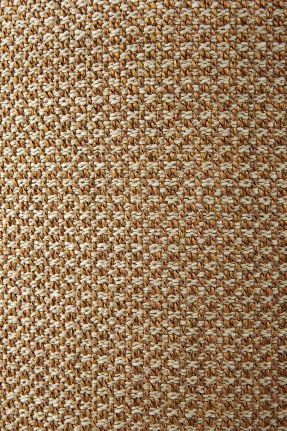 Ethnicraft Seating*Donut outdoor pouf seat pouf, Marsala check Beige