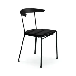 Byarums bruk Seating|Balcony Furniture*Dover chair, lacquered pine, stand Black