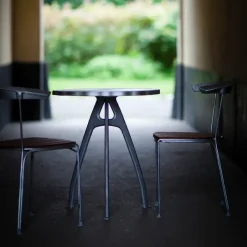 Byarums bruk Seating|Balcony Furniture*Dover chair, Mahogany oil, black stand BrownBlack