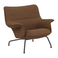 Muuto Armchairs & Footstools*Doze armchair low, Hearth 4-anthracite/black GreyBlack