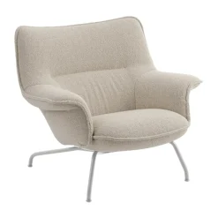 Muuto Armchairs & Footstools*Doze armchair low, Hearth 7- Grey