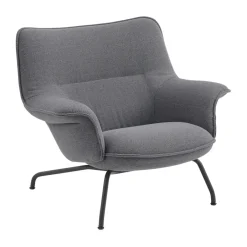 Muuto Armchairs & Footstools*Doze armchair low, Ocean 80-anthracite Black