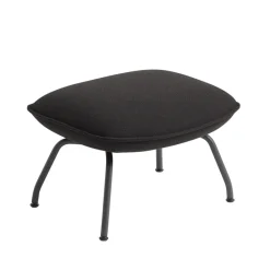 Muuto Armchairs & Footstools*Doze ottoman, Ocean 3-Anthracite black Grey