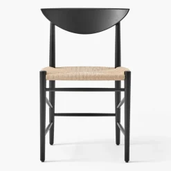 &Tradition Chairs*Drawn chair HM3, oak Black