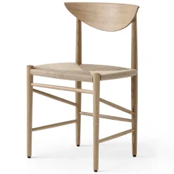 &Tradition Chairs*Drawn chair HM3, White oiled oak Beige