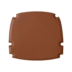 &Tradition Seat Cushions & Pads*Drawn HM4 seat pad, Leather cognac Brown