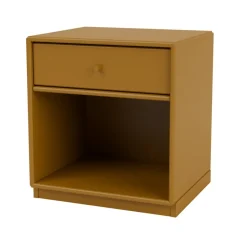 Montana Bedside Tables*Dream bedside table, Amber, base 3cm Yellow