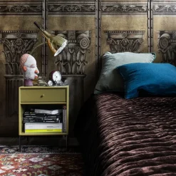 Montana Bedside Tables*Dream bedside table, 05, lacquered legs Black