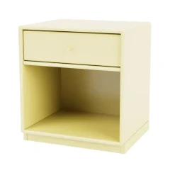 Montana Bedside Tables*Dream bedside table, Camomile 159, base 3cm Yellow
