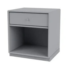 Montana Bedside Tables*Dream bedside table, Graphic 100, base 3cm Grey