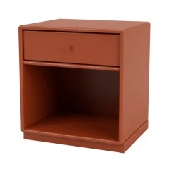 Montana Bedside Tables*Dream bedside table, Hokkaido 162, base 3cm Orange