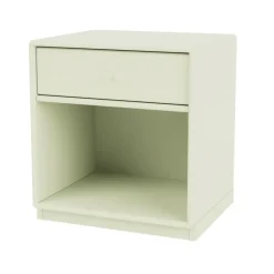 Montana Bedside Tables*Dream bedside table, Pomelo 140, base 3cm Green