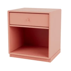 Montana Bedside Tables*Dream bedside table, Rhubarb 151, base 3cm Pink