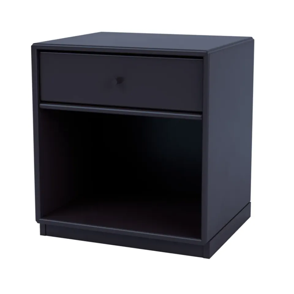 Montana Bedside Tables*Dream bedside table, Shadow 147, base 3cm Blue