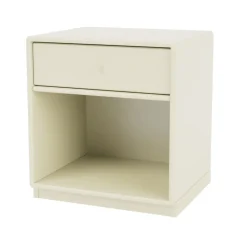 Montana Bedside Tables*Dream bedside table, Vanilla 150, base 3cm Beige