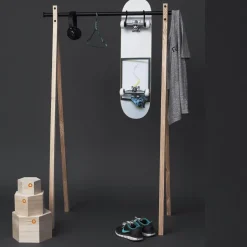 Nomess Copenhagen Clothes Racks, Coat Stands & Hangers*Dress Up 90 hanger, natural-black BeigeBlack