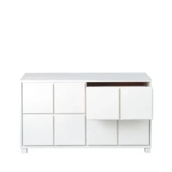 Scherlin Dressers & Drawer Units*Dresser 6, White