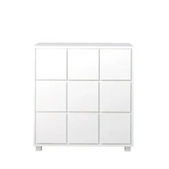 Scherlin Dressers & Drawer Units*Dresser 1, , 3 small and 2 large drawers, short legs White