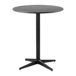 Cane-line Balcony Furniture|Table For Outdoor Use*Drop coffee table Ø60 cm, Lava -lava Grey