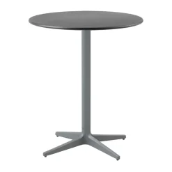 Cane-line Balcony Furniture|Table For Outdoor Use*Drop coffee table Ø60 cm, Lava -light Grey