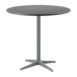 Cane-line Balcony Furniture|Table For Outdoor Use*Drop coffee table Ø80 cm, Lava -light Grey