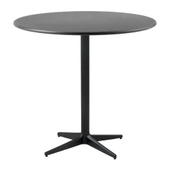 Cane-line Balcony Furniture|Table For Outdoor Use*Drop coffee table Ø80 cm, Lava -lava Grey