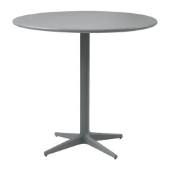 Cane-line Balcony Furniture|Table For Outdoor Use*Drop coffee table Ø80 cm, Light -light Grey
