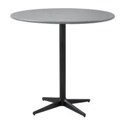 Cane-line Balcony Furniture|Table For Outdoor Use*Drop coffee table Ø80 cm, Light -lava Grey