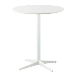 Cane-line Balcony Furniture|Table For Outdoor Use*Drop coffee table Ø60 cm, - White