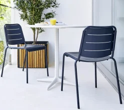 Cane-line Balcony Furniture|Table For Outdoor Use*Drop coffee table Ø80 cm, - White