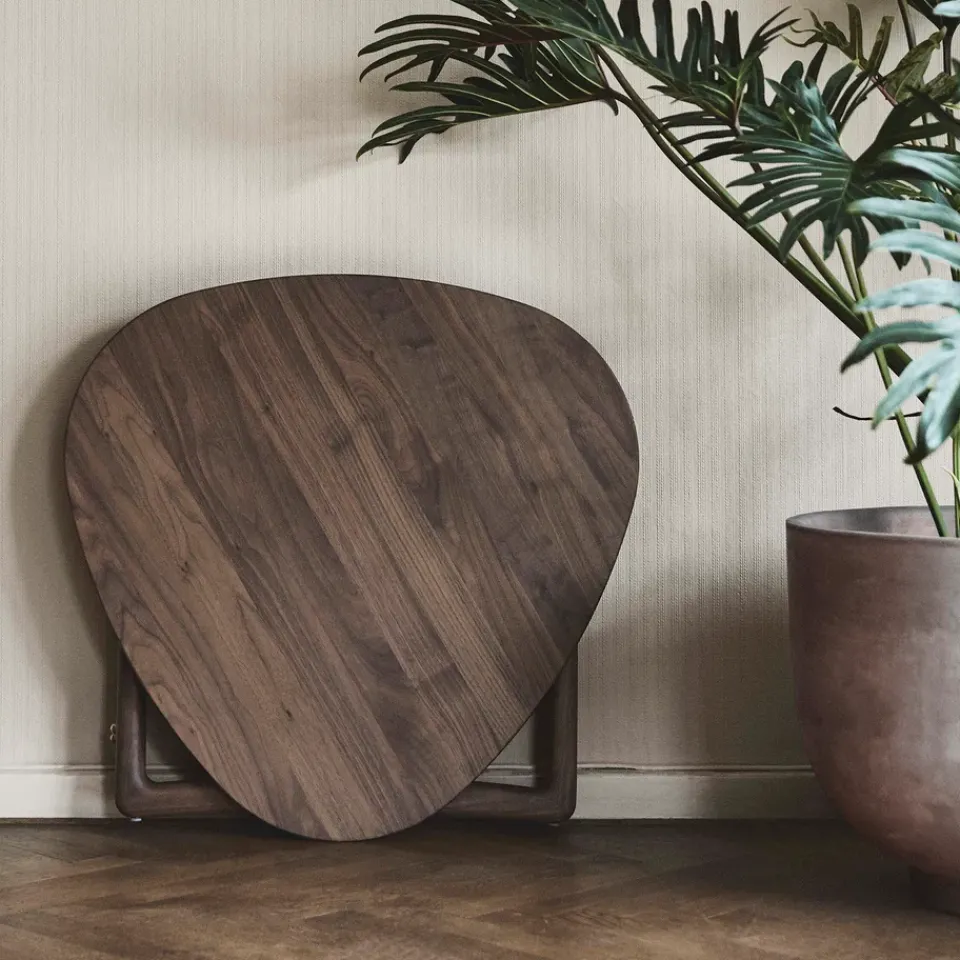 &Tradition Coffee Tables*Drop Leaf coffee tableHM5, Walnut Brown